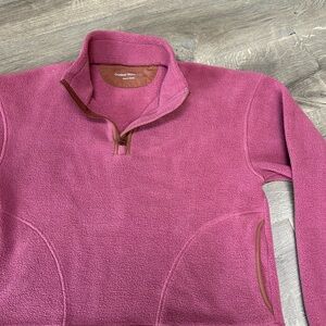 Outdoor Voices Berry Fleece Jacket